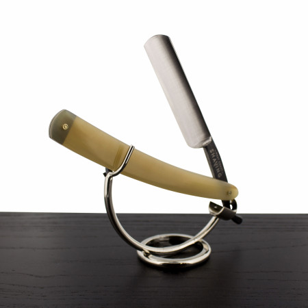 WCS Horn Straight Razor, 5/8 Carbon Steel - West Coast Shaving